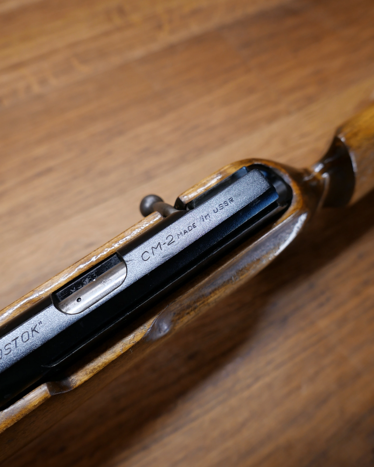 Carabine Vostok CM-2 marquage boîtier