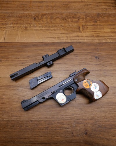 Walther GSP en .22Lr avec conversion en .32 SuW Long Wadcutter