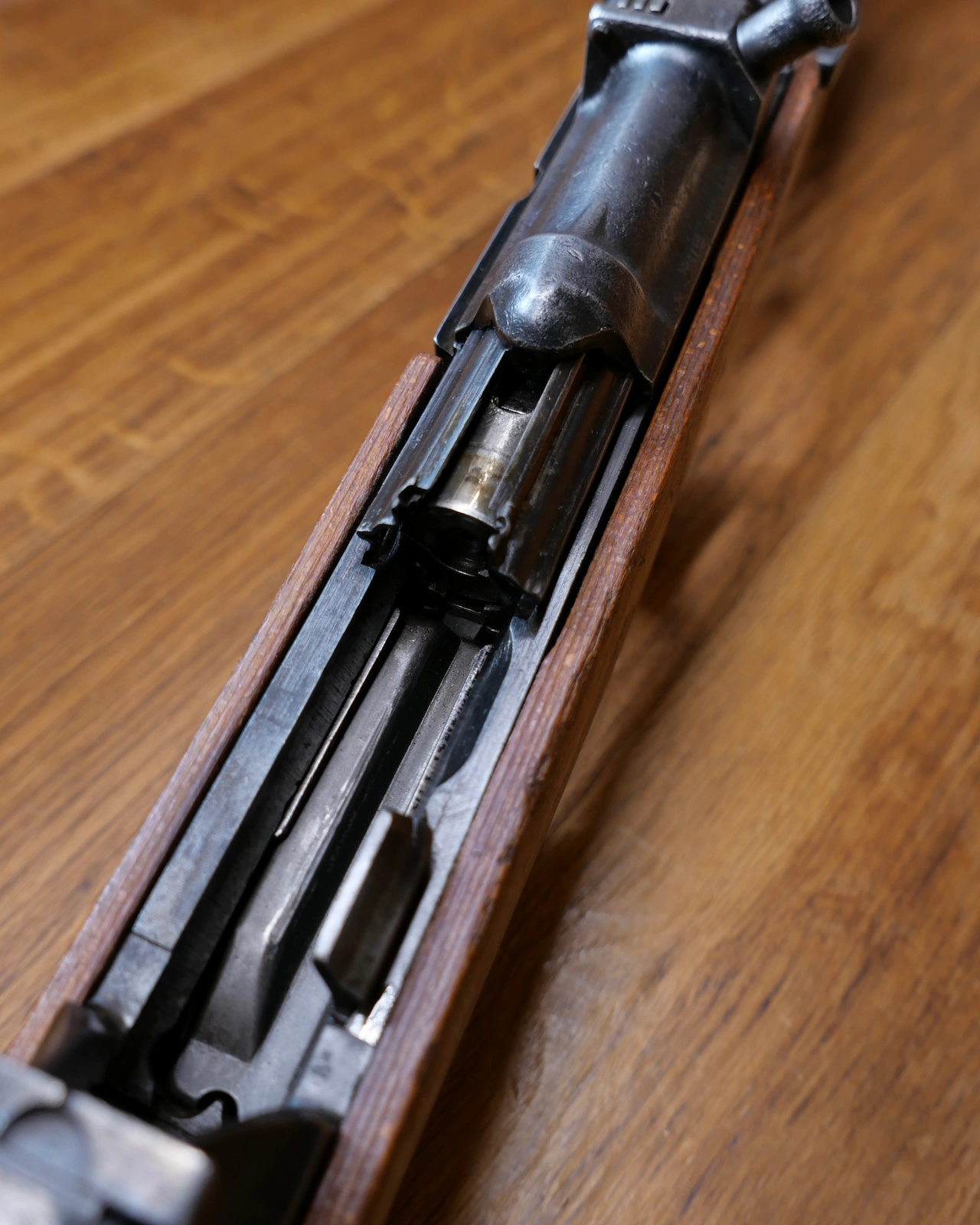 Carabine Walther G43 AC44 mécanique ouverte du boîtier